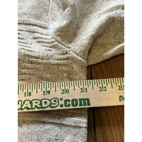 Chaps Men's Henley Sweater Elbow Pads‎ Pullover Button Shawl Collar Size M - Picture 5 of 16